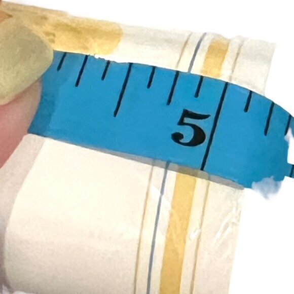 🎉PRICE REDUCED🎉‎ Wallcoverings Prepasted 5" Floral Pattern Border Roll 5 yd - Picture 4 of 4